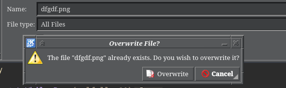 a dialogue box that showcases the buttons, and how the font and icons look like.